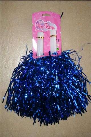 2 pack Foil Pom Poms
