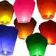 Big white chinese sky lanterns - stunning for events