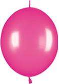 Link-a-loon fuchsia pink balloons - makes a stunning arch balloons - 100 in pack - 6 inch