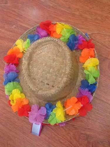 Hawaiian straw hat