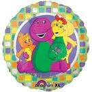 45cm Barney and friends kids party Foil Balloon xl
