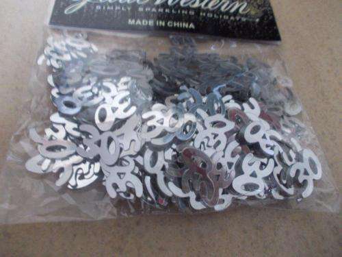 30th Birthday confetti