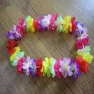 Hawaiian flower string necklace