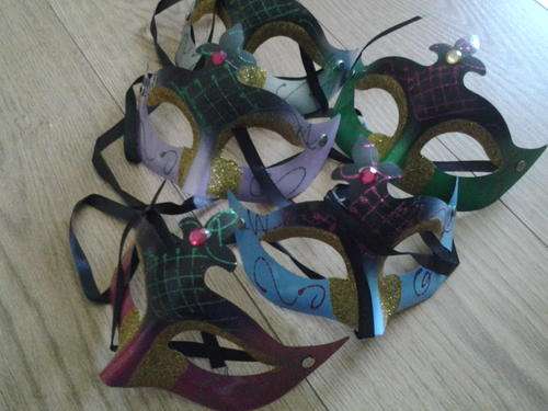 mask, we send these randomly