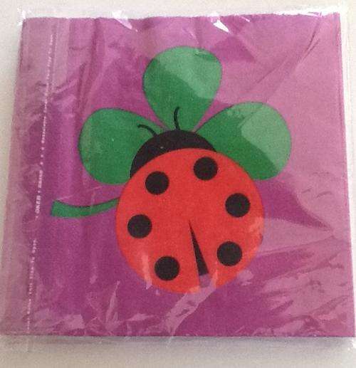 Serviettes - 20 per pack - ladybug