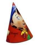 Noddy kids party paper hats (6 in pack), was R18 now R9
