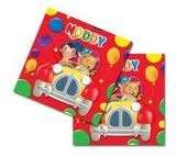 Noddy kids party paper serviettes (20 in pack)