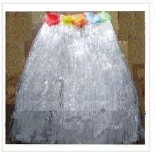 Hawaiian skirt for girls white