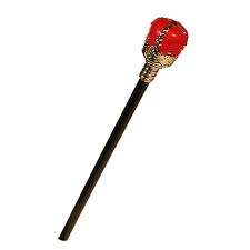 Plastic royal king scepter stick perfect for princess party