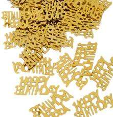 Happy Birthday confetti