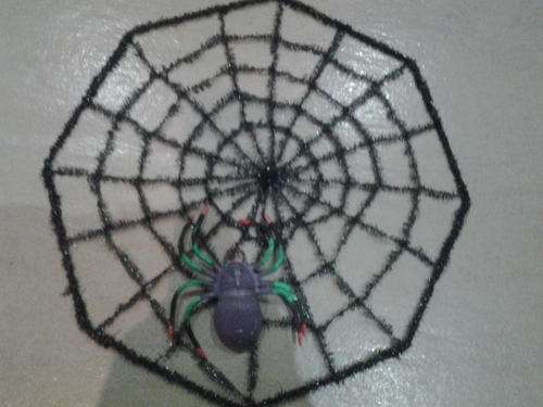Wire spider web, perfect for decor for spiderman party