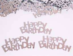 Happy Birthday confetti