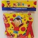 Noddy kids party banner