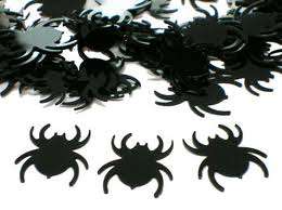 Spider Birthday confetti