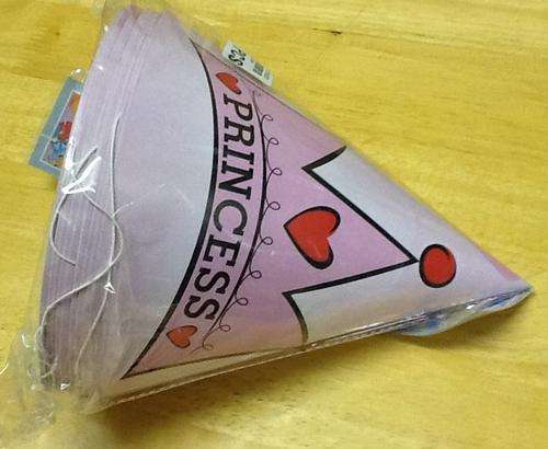 Princess  kids party paper hats (10)