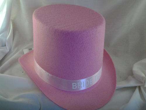 Bride to be top hat