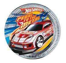Hot wheels big paper plates (8)