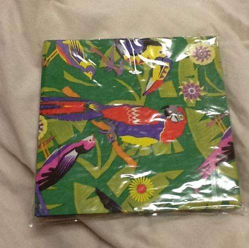 Serviettes - 20 per pack - Hawaii tropical bird