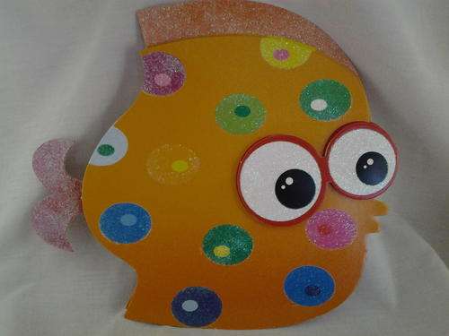 Stunning fish under the sea 3d cardboard cut out perfect for party decor 27cm was r10 now R5