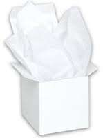 Tissue paper - 10 sheets per pack - sheets 51x66cm - white