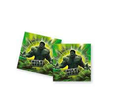 hulk kids party serviettes (20)