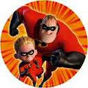 Incredibles kids party paper plates big (10)