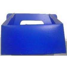 Coloured party boxes - 5 per pack - dark blue