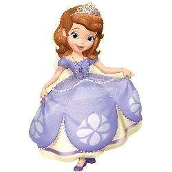 Supershape disney princess sofia kids party Foil Balloon xl