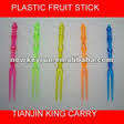 Green fruit stick, 50 per pack,