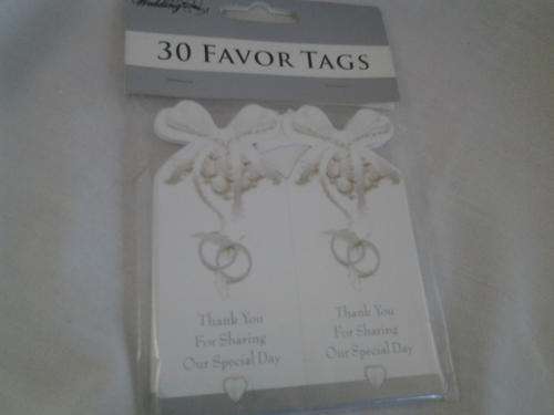Wedding thank you card 30 in pack