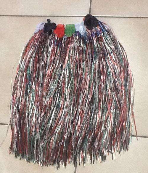 Hawaiian skirt for adult multi color