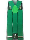 Dress up suspenders green