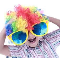 Big funky silly party glasses - dress up - yellow