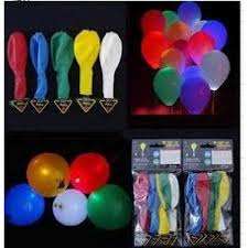 Led Balloons, packet of 5