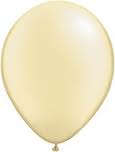 PEARL white Helium quality balloon 10 in pack