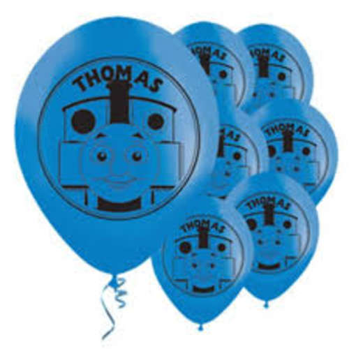 10 thomas tank train birthday printed latex balloons