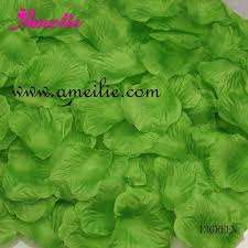 Green rose material petals- tinkerbell