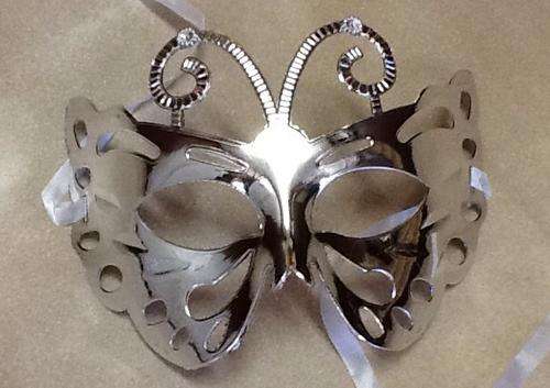 Fancy mask - silver - dress up