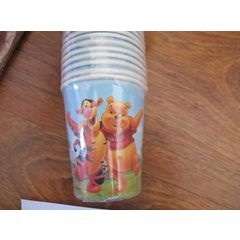 Winnie the pooh party paper cups / glasses (10 in pack)