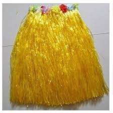 Hawaiian skirt for girls- yellow