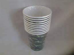 Army camo paper cups 10 in pack