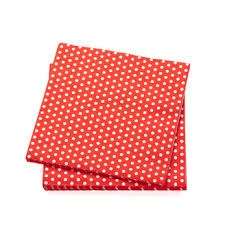 Polka dot party paper serviettes (20 in pack) - red