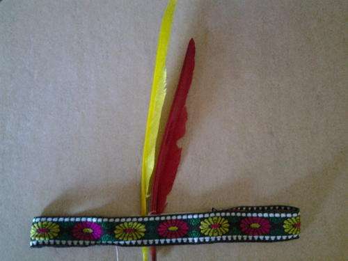 Indian feather headdress headband was R20 now R12