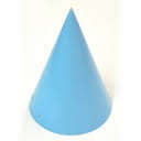 blue paper hats (10 in pack)