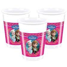 Frozen kids party plastic cups / glasses (8)