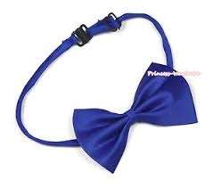 Wedding / concert / dress up - kids bow tie blue