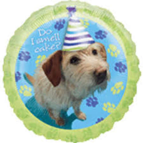43cm puppies / dog kids party Foil Balloon xl