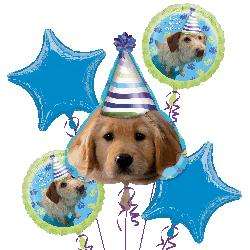 balloon bouquet set puppies / dog kids party Supershape Foil Balloon xl, was R160 now R85