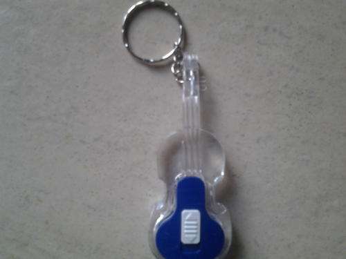 Guitar keyring - nice gift 8cm