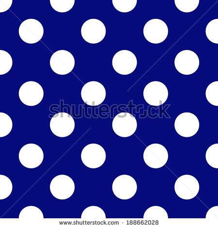Square big paper plates (10) - polka dot blue